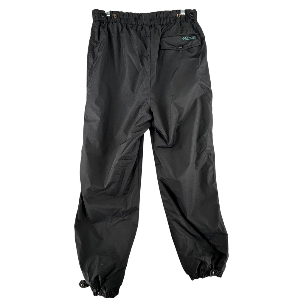 Columbia Rain Ski Snow Board Waterproof Nylon‎ Pants Mens Size Large Black - Picture 8 of 13